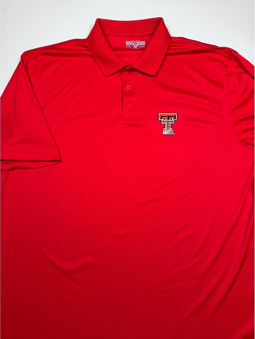 Texas Tech red polo shirt
